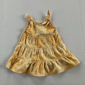Little Co by Lauren Conrad Camel tone ruffled dress 6M